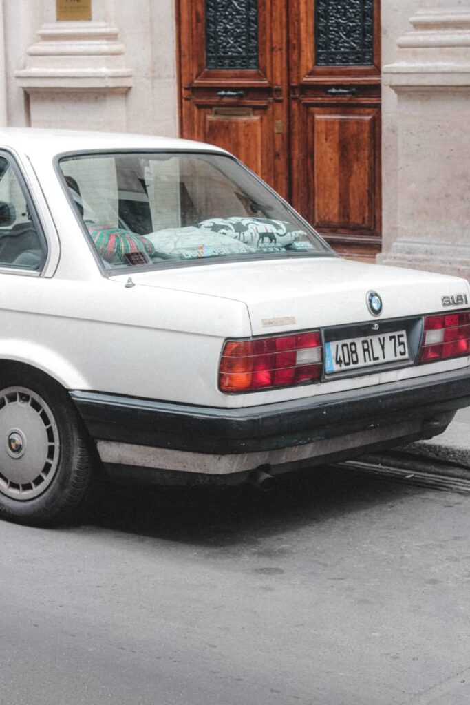 Plaques voiture vintage